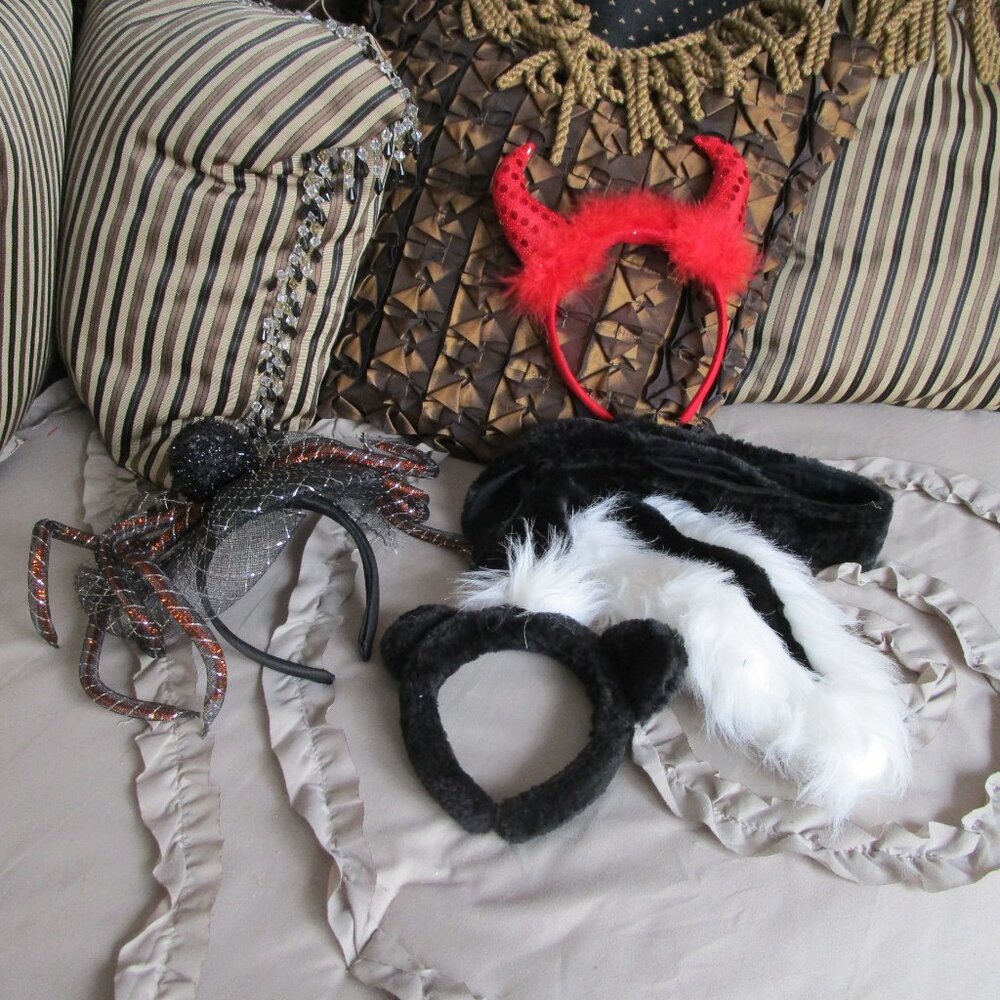 assorted costume headbands